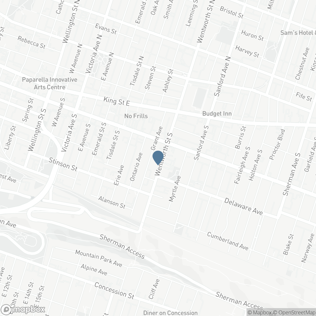100 WENTWORTH STREET S, Hamilton, Ontario L8N 2Y9